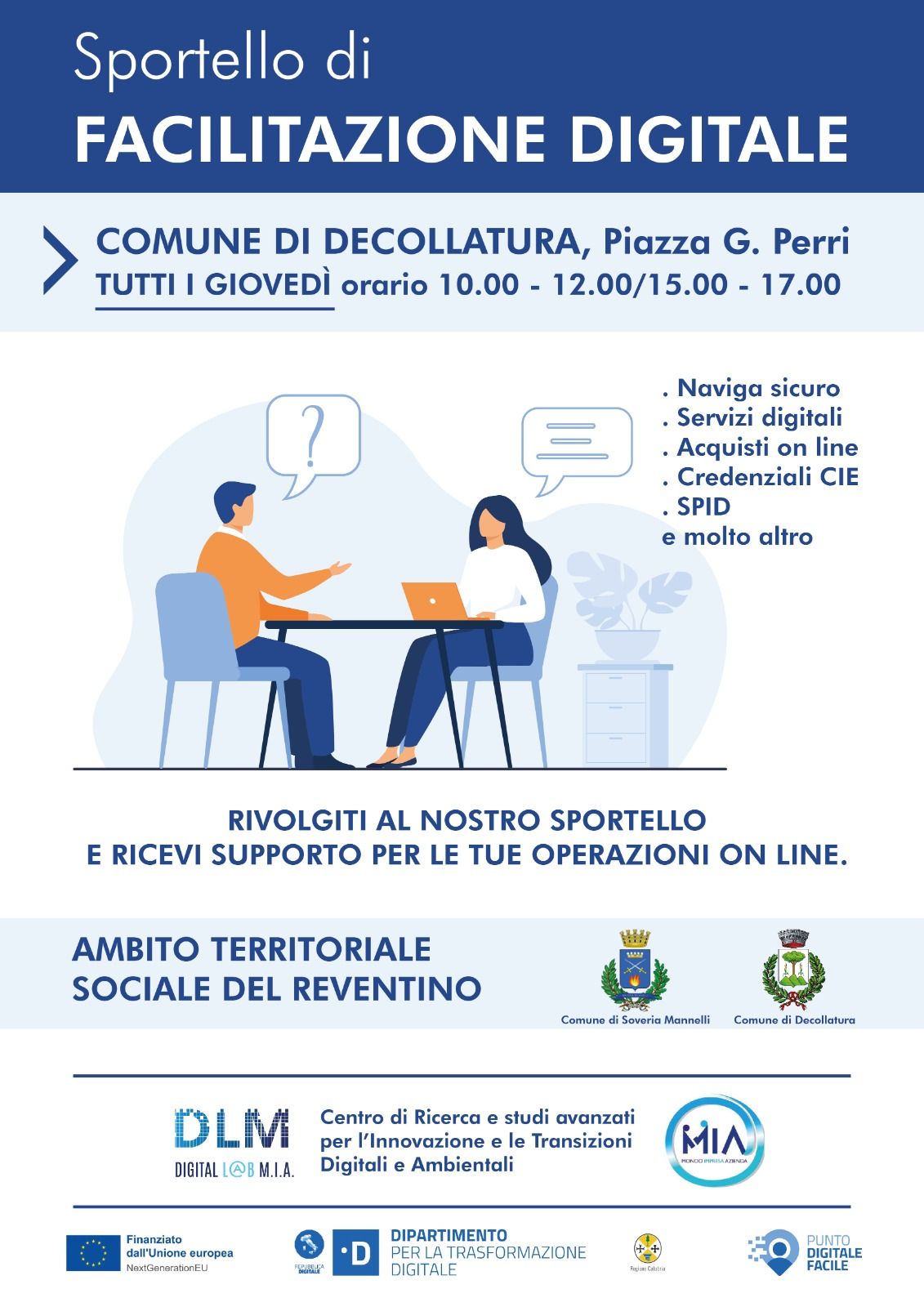 SPORTELLO DI FACILITAZIONE DIGITALE